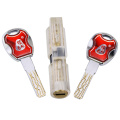 Transparent Practice Cylinder Lock Core with 8 Tracks Keys for Locksmith Training